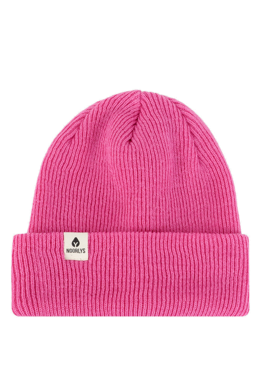 Merino wool cap TOMKE HotPink