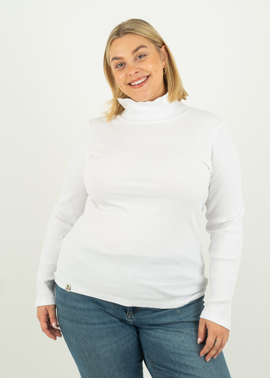 Unser Model Anna ist 176 cm groß und trägt Größe 2XL.#