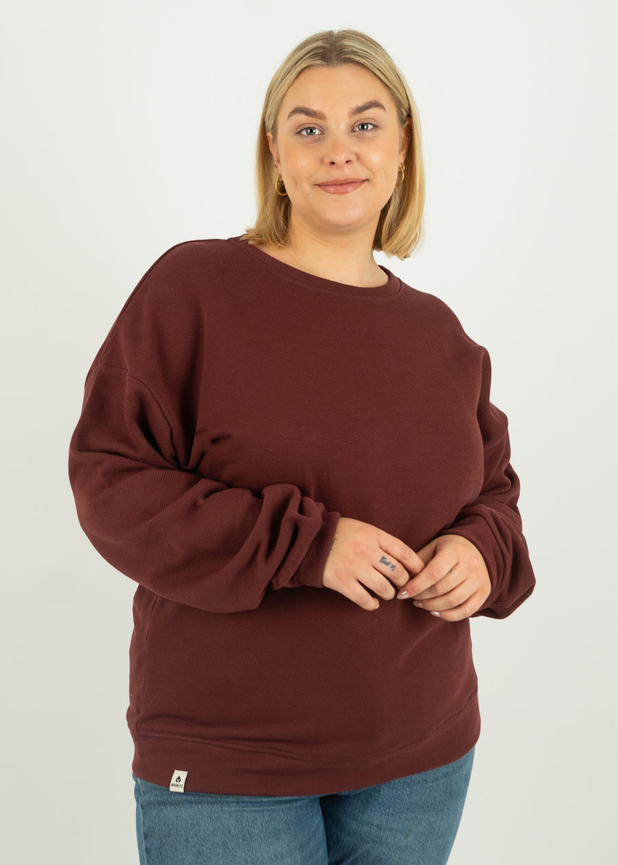 Unser Model Anna ist 176 cm groß und trägt Größe 2XL.#