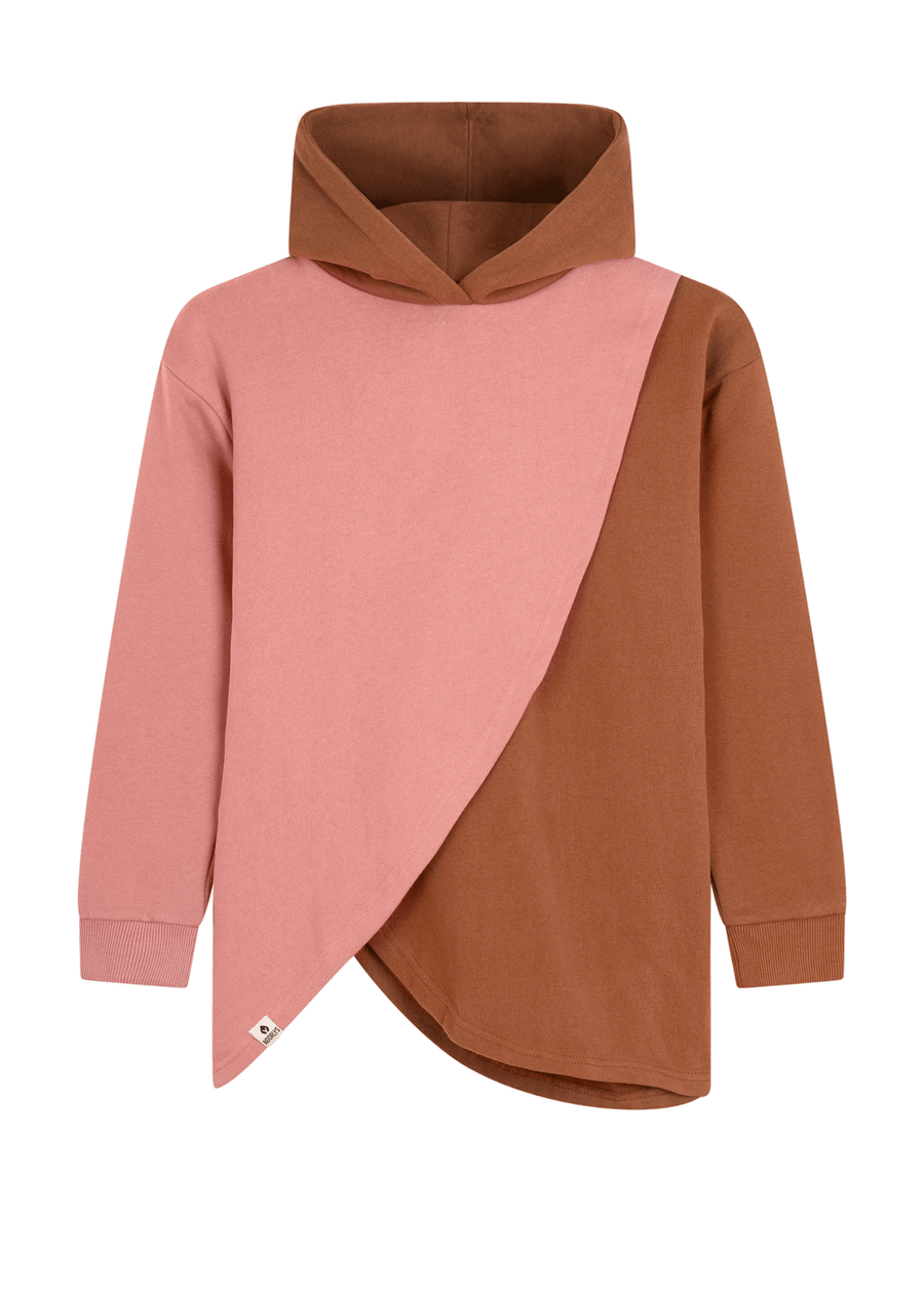 Second Choice Hoodie VINGER NostalgiaRose/WoodSmoke