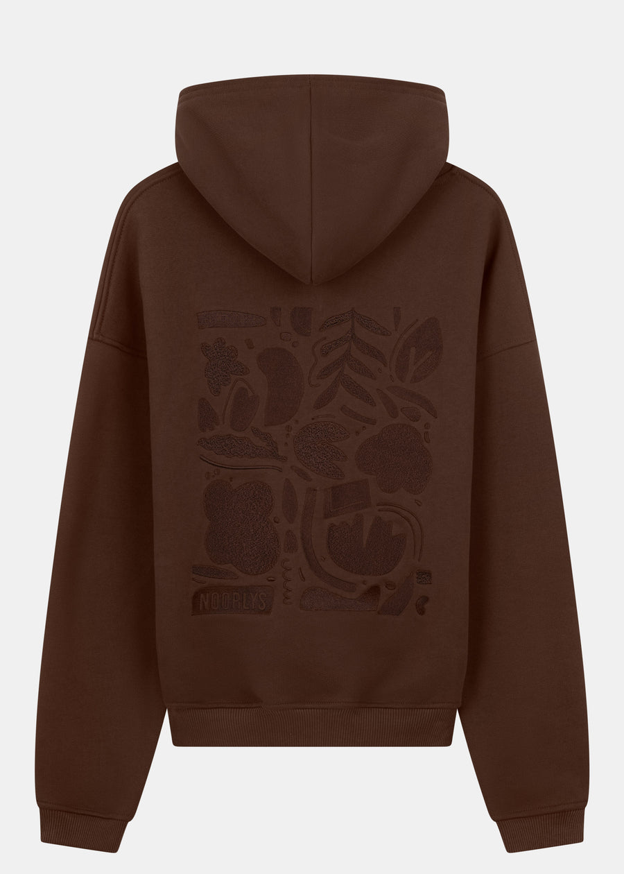 Heavy-Sweat Hoodie PUNDIG SealBrown