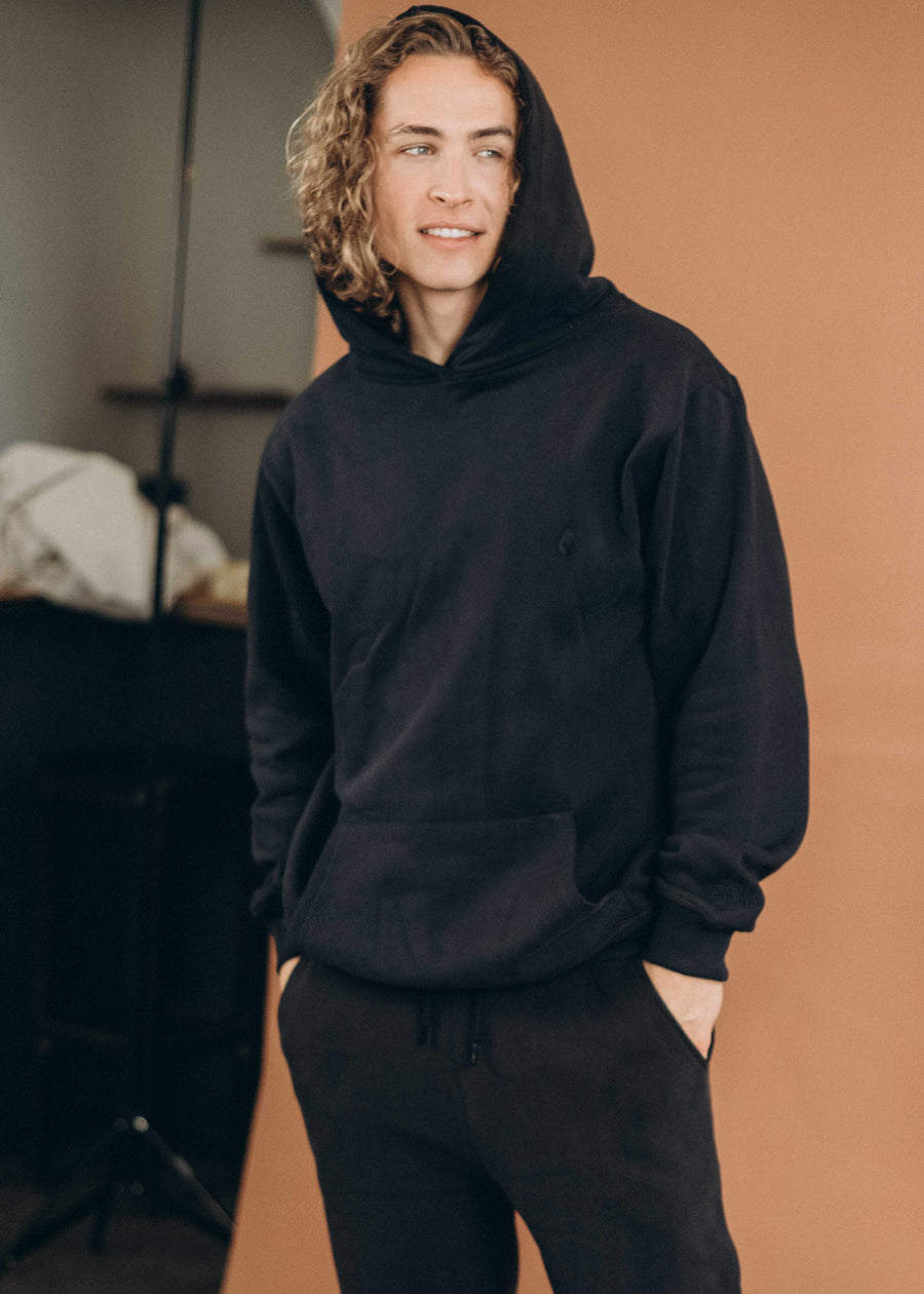 Basic hoodie MIKA Zwart