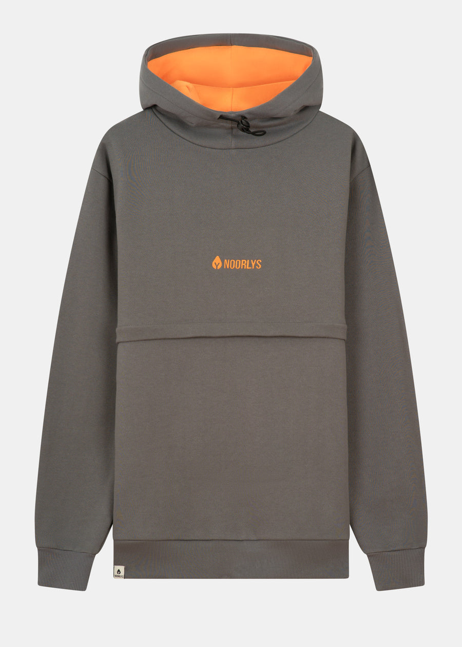 Hoodie FLOOT SmokedPearl/Tangerine