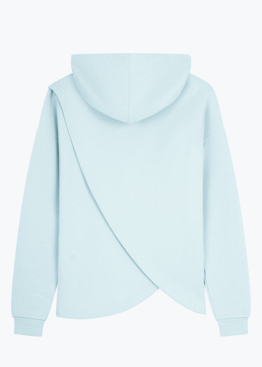 Hoodie VINGER IllusionBlue