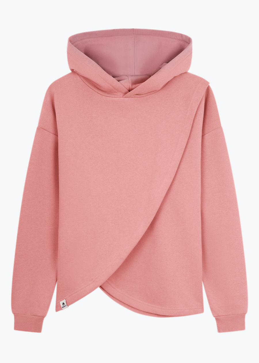 Hoodie VINGER LightMahagony