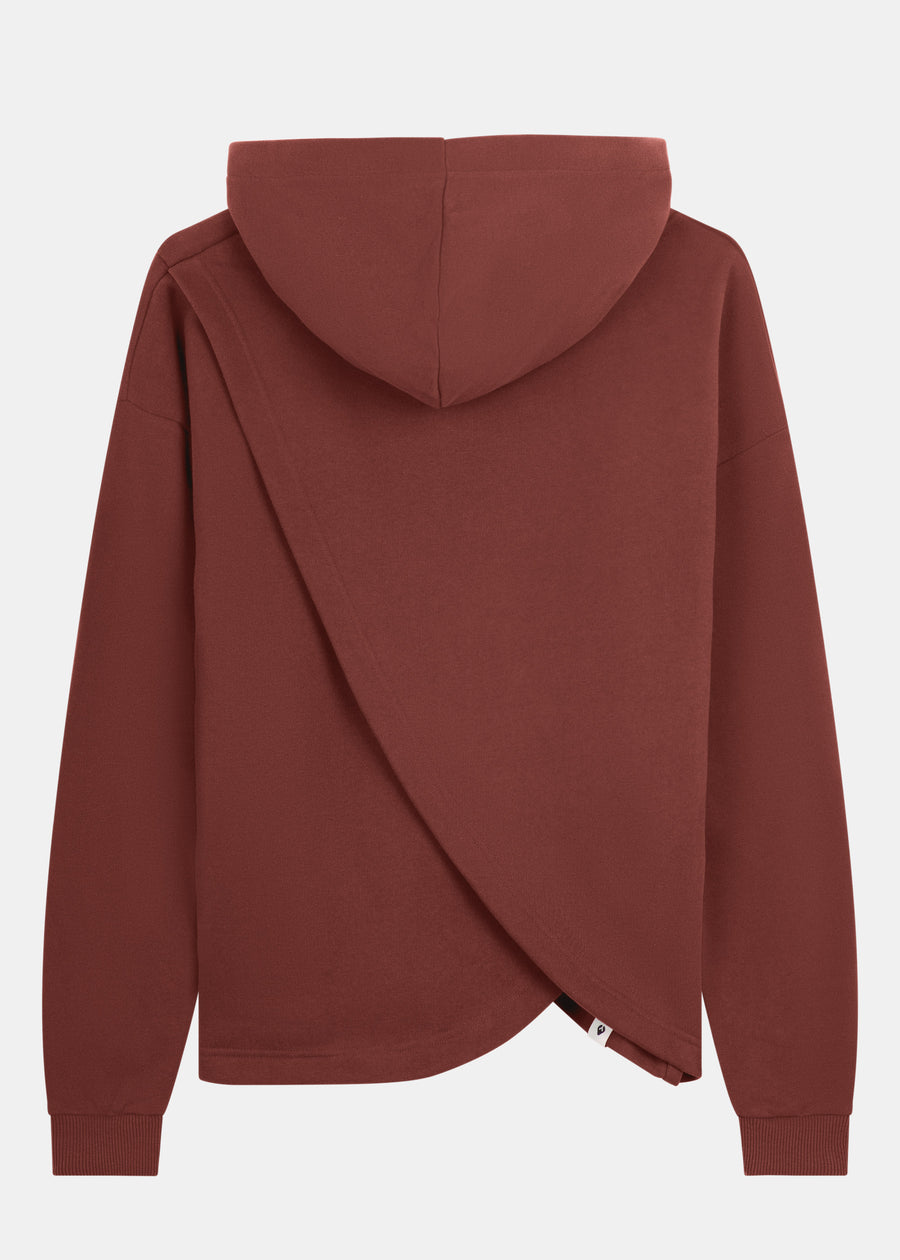 Hoodie VINGER Burgundy