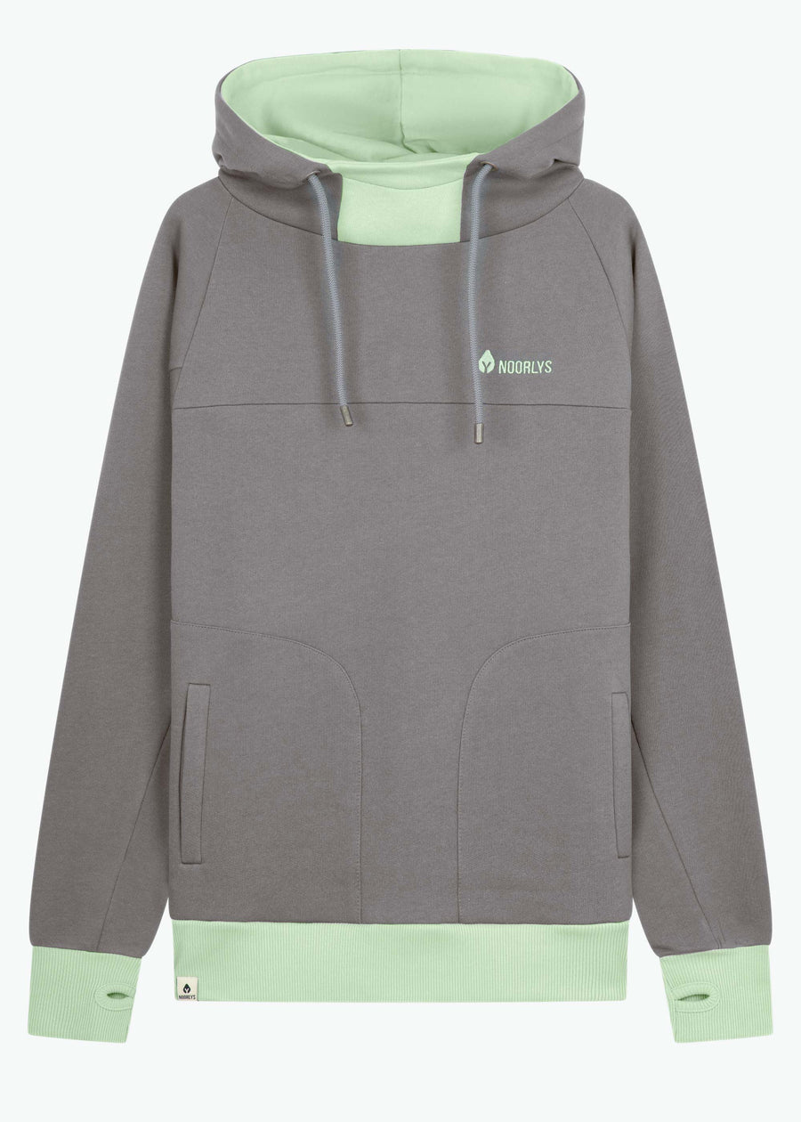 Hoodie STORM SmokedPearl/CameoGreen